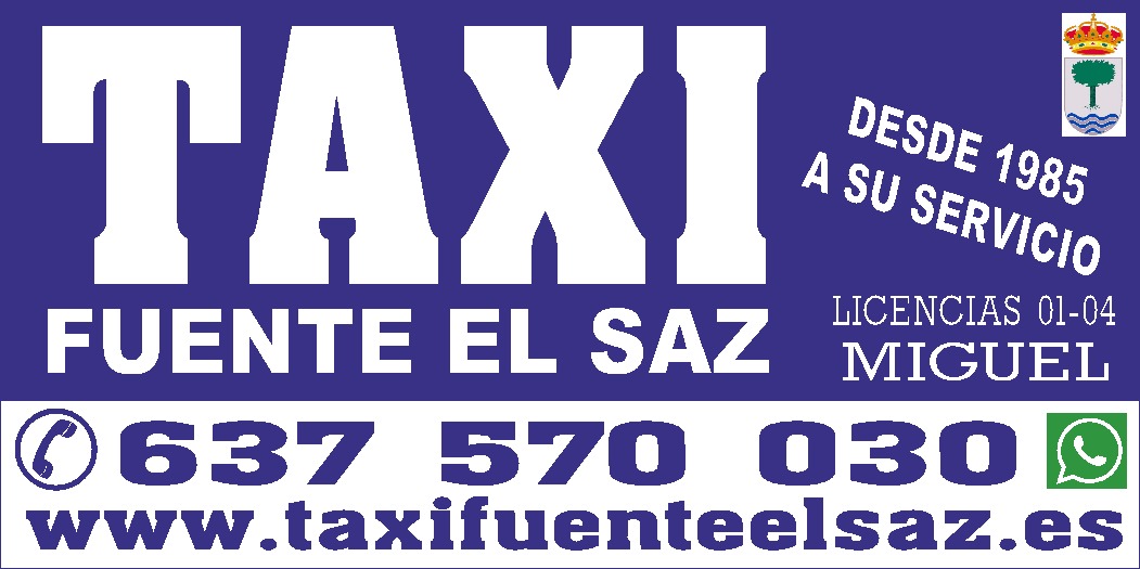 Taxi Fuente el Saz